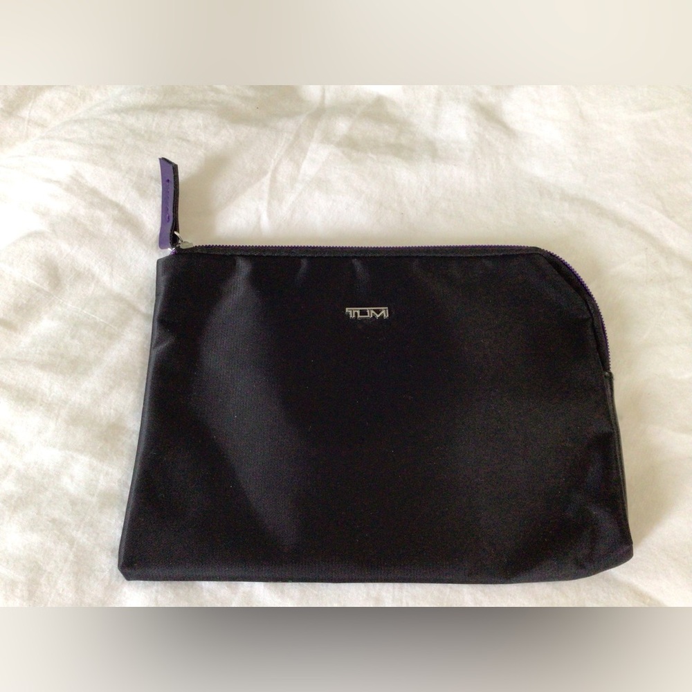 Tumi X Delta Black Toiletry Travel Pouch